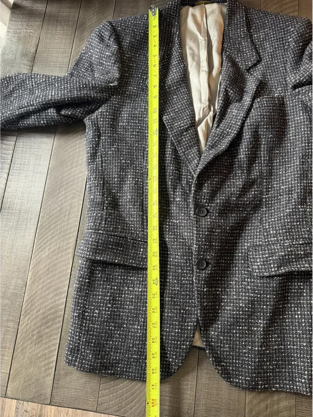 Rue Royal Nino Cerruti vintage 100% wool suit jacket